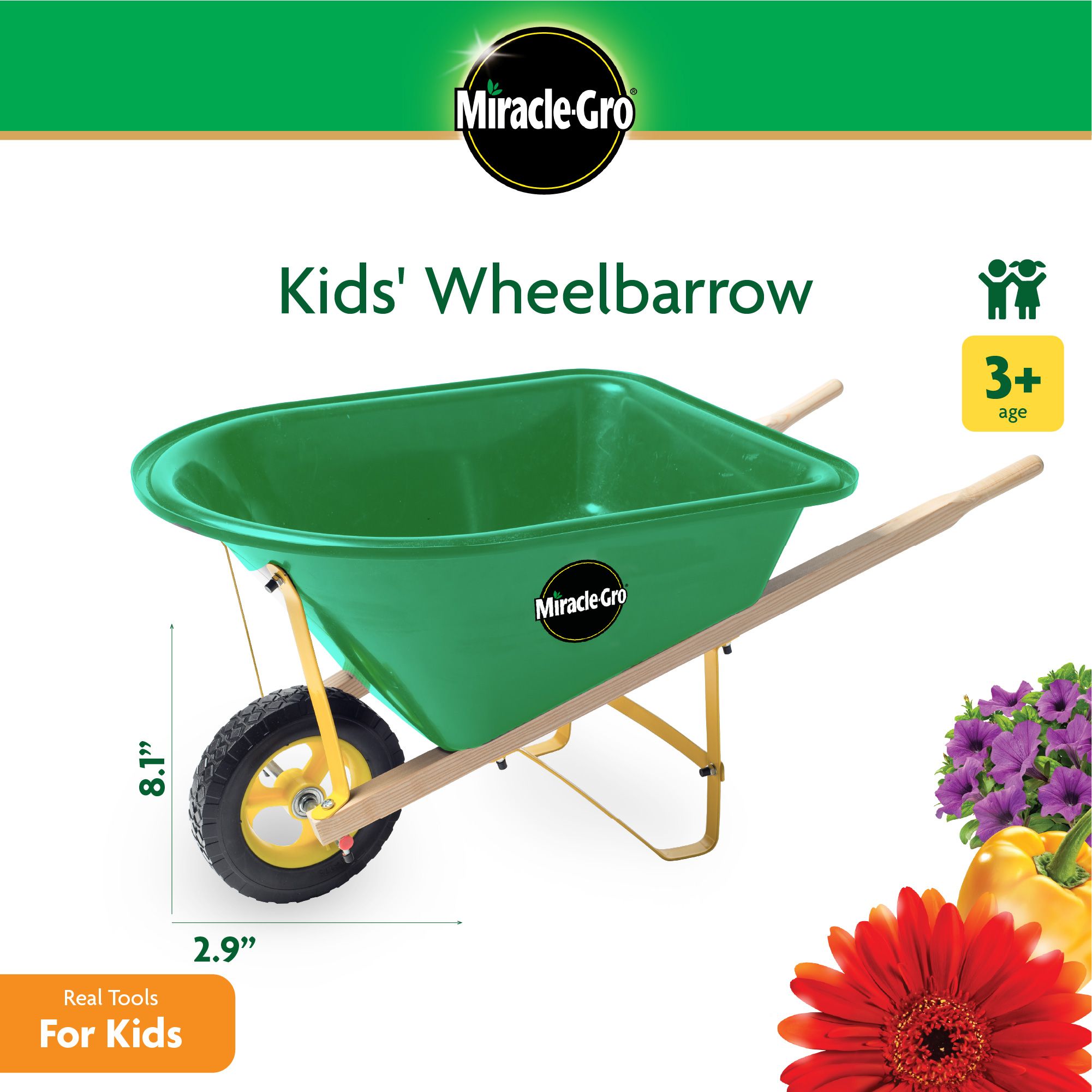 Miracle Gro Wheelbarrow — Scotts Miracle-Gro wholesale toy