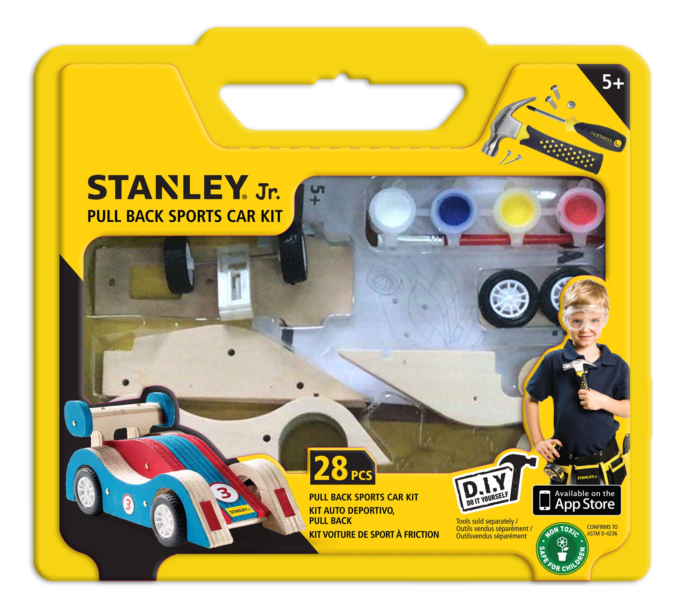 Pull-Back Race Car Kit — Stanley Jr wholesale toy