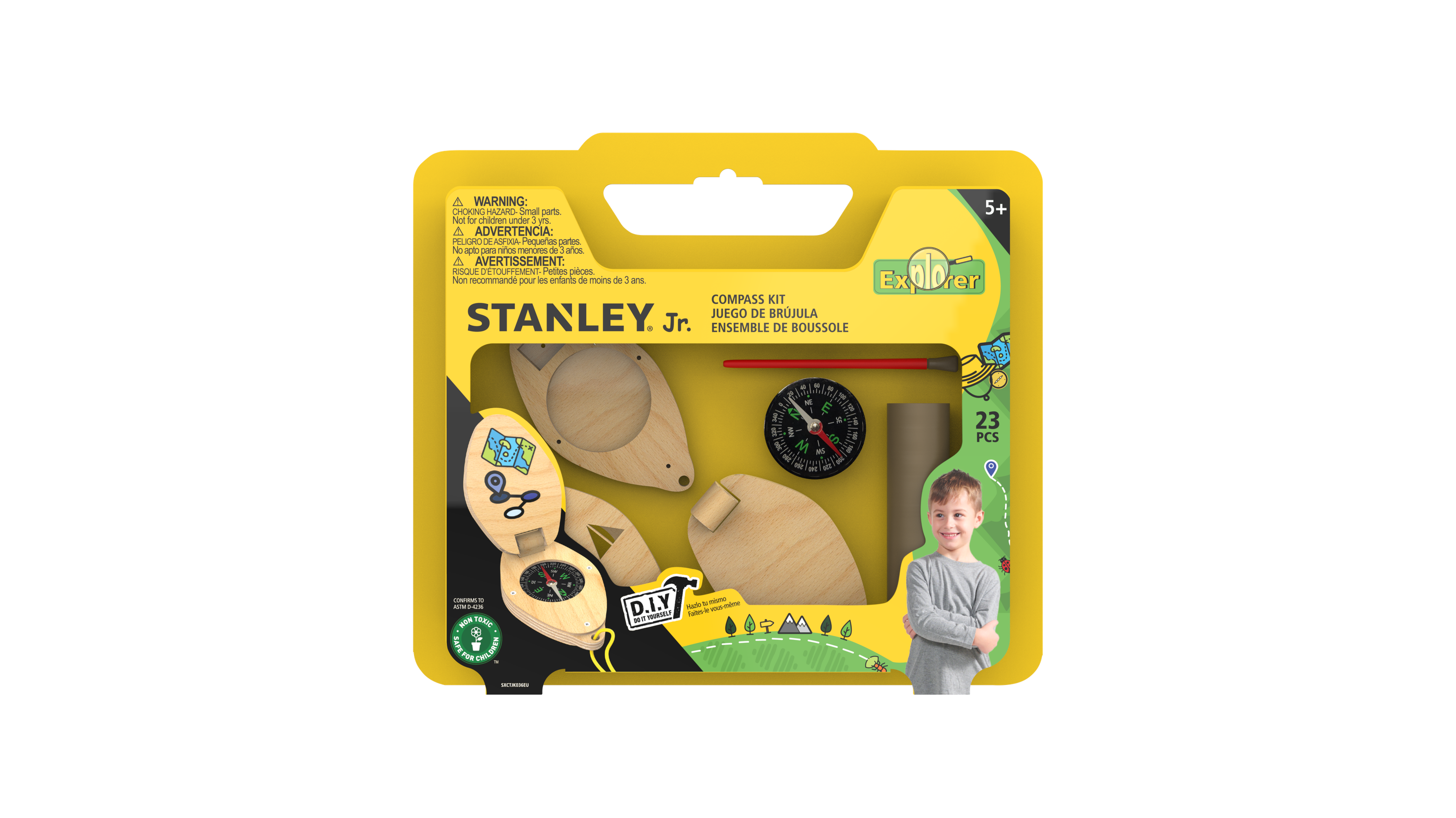 Wood Compass Kit — Stanley Jr wholesale toy