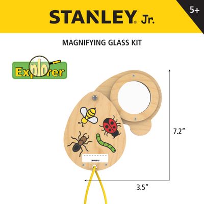 Stanley Jr. Wood Magnifying Glass Kit — Stanley Jr wholesale toy