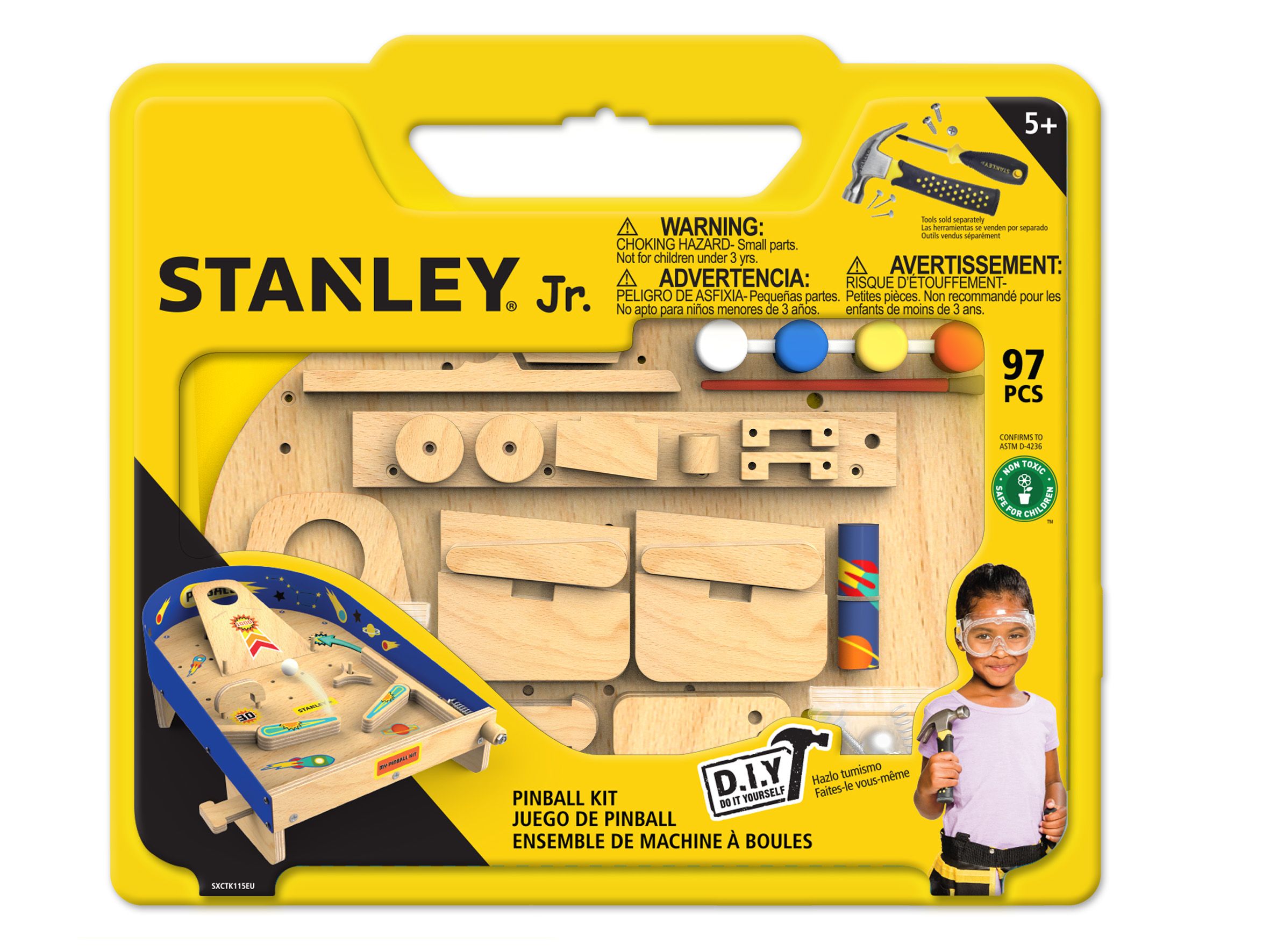 Pinball Machine Kit — Stanley Jr wholesale toy