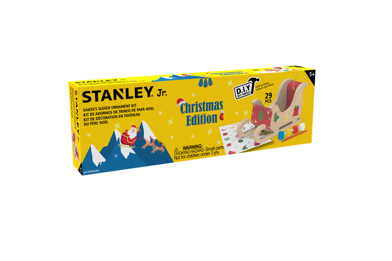 Santa's Sleigh Ornament Set — Stanley Jr wholesale toy