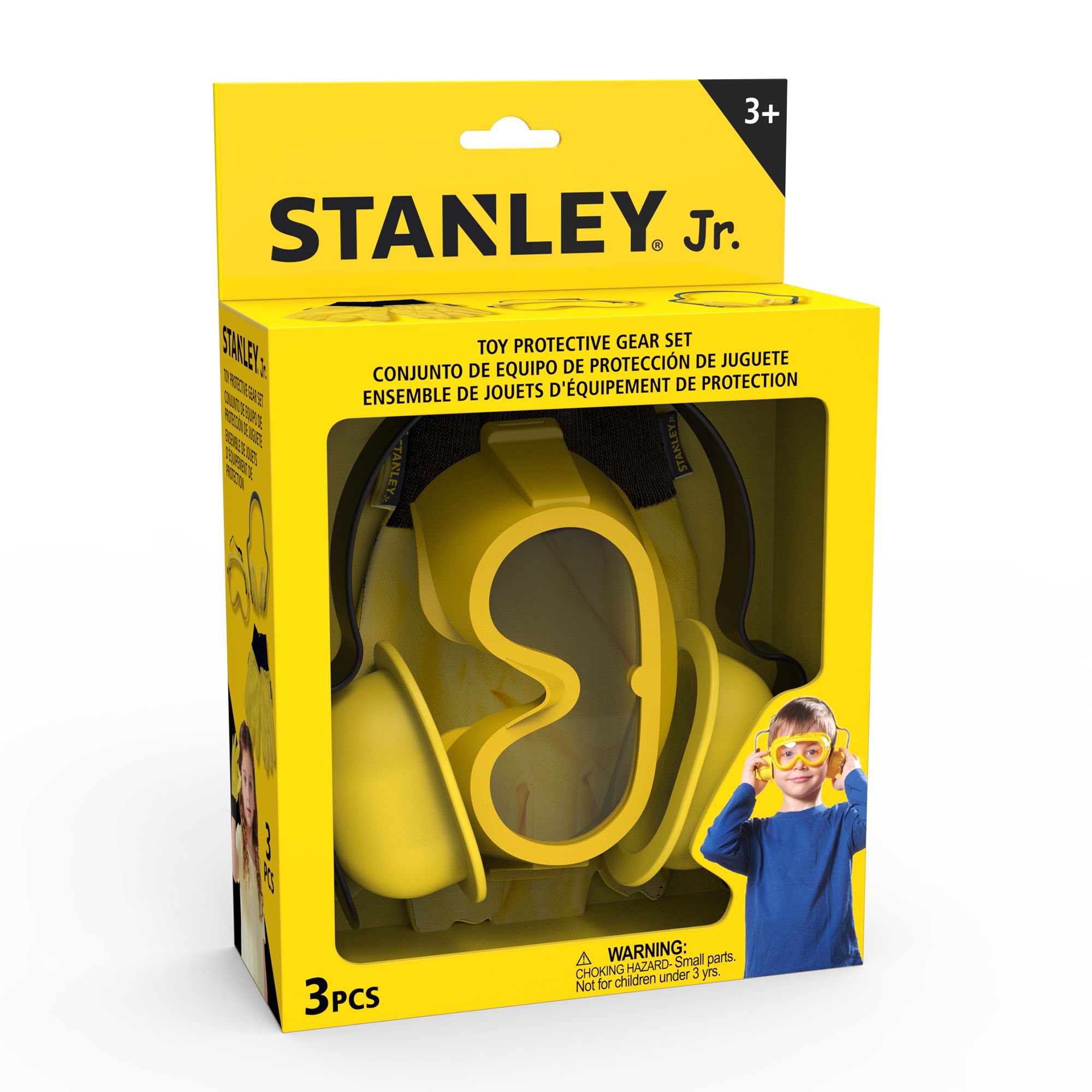 Pretend Play Protective  set: includes goggles, ear muffs and gloves. — Stanley Jr wholesale toy