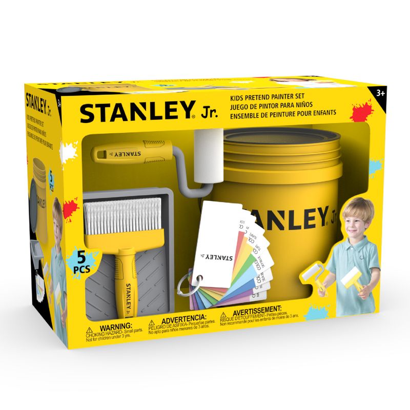 Stanley Jr. Kids Painters Set (5 tools) — Stanley Jr wholesale toy