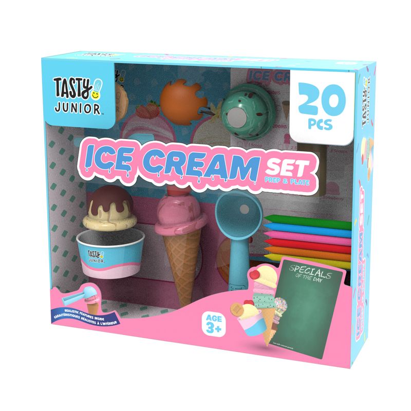 Prep N Plate Small Ice Cream Set — Tasty Junior wholesale toy