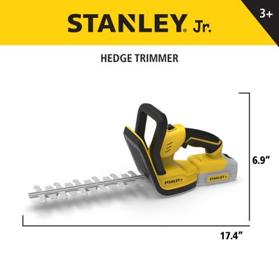 Battery Operated Deluxe Hedge Trimmer — Stanley Jr wholesale toy